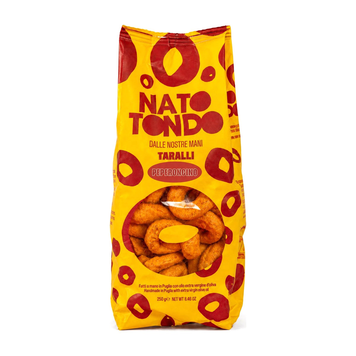 Taralli al Peperoncino Nato Tondo, confezione