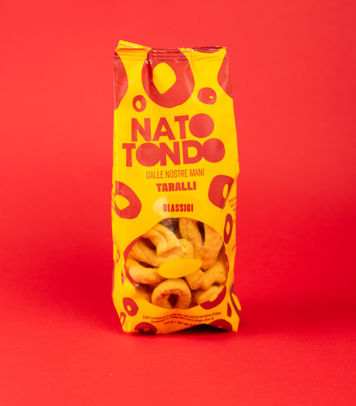 Taralli Classici Nato Tondo, confezione vista di fronte