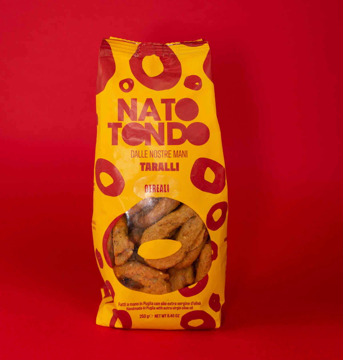 Taralli Multicereali Nato Tondo, confezione vista di fronte
